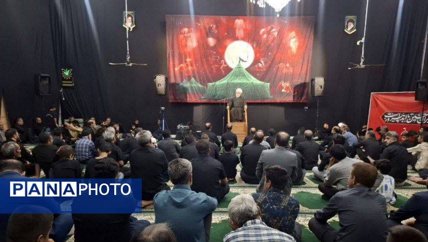هیئت عزاداری جوانان انصار الحسین(ع)  در شهرستان خلیل آباد 