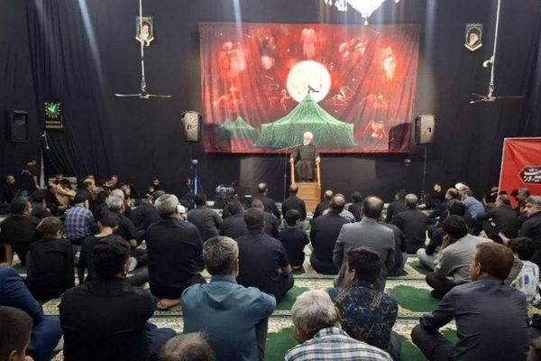 هیئت عزاداری جوانان انصار الحسین(ع)  در شهرستان خلیل آباد 
