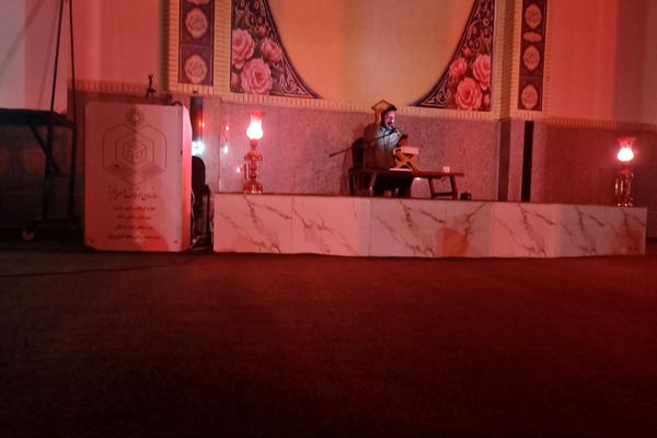 احیای شب بیست و یکم ماه مبارک رمضان در حاجی آباد