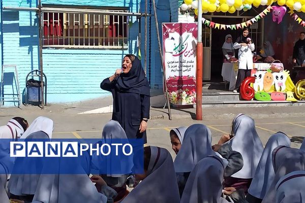 افتتاحیه طرح دندان شماره ۶ دانش‌آموزان دبستان حضرت زینب یک 