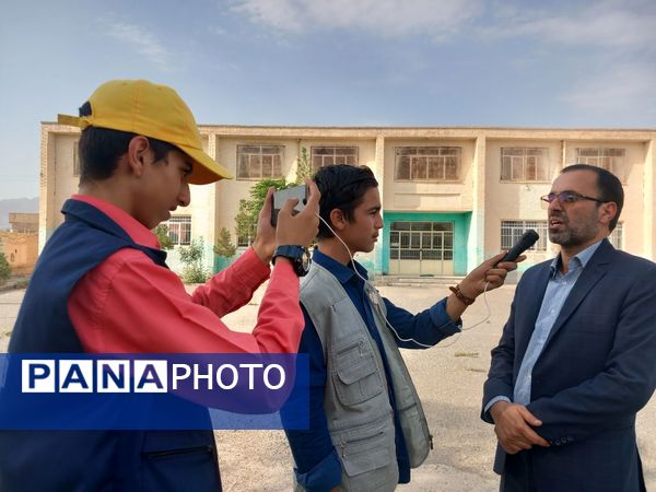 بازدید مشاور وزیر آموزش و پرورش از مدارس آسیب‌دیده کاشمر
