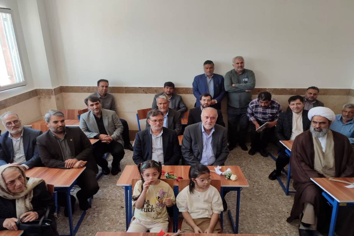 2 مدرسه خیّری با حضور استاندار تهران در ملارد افتتاح شد