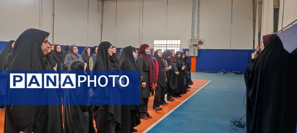 بازدید مدیر سازمان دانش‌آموزی خراسان شمالی از کلاس‌های ضمن خدمت سازمان‌دانش‌آموزی