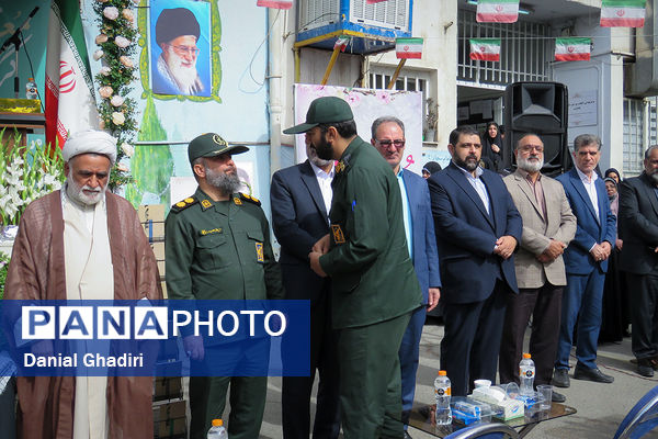 مراسم گلباران محل شهادت استاد شهید مرتضی مطهری 