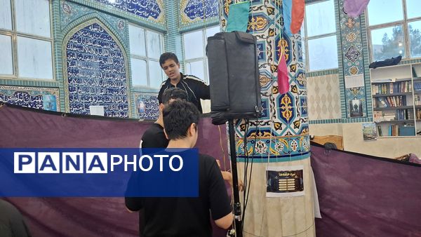 اعتکاف دانش‌‌آموزی شهرستان میناب 