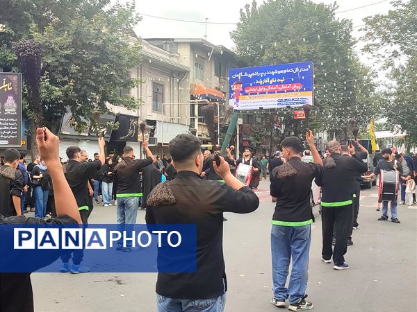 اجتماع عاشوراییان در میدان طالقانی قائمشهر