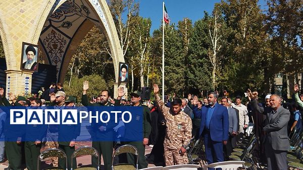 آیین افتتاحیه یادمان شهید دانش آموز اردوگاه باغرود نیشابور