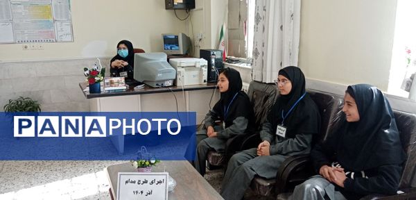 پویش طرح مدام در مدرسه حاج مهدی روحانی روستا ارغا شهرستان خلیل آباد