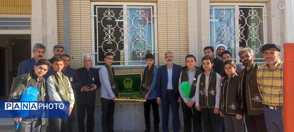 مراسم صلوات خاصه امام رضا (ع) در دبیرستان شهید بهشتی 