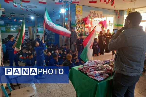  مراسم ولادت امیرالمومنین در دبستان هدایت ۲ شهرری