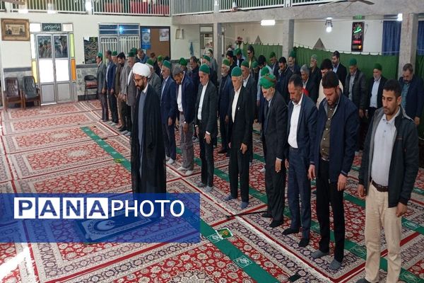 دومین  نماز جمعه آبان  ماه در شهر بار نیشابور 