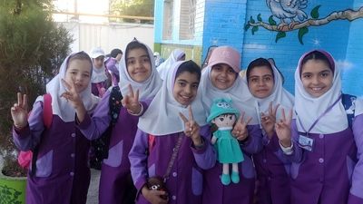 یک روز بیاد ماندنی در اردوگاه شمس آباد