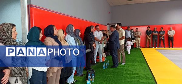 افتتاح خانه تکواندو در سالن چند منظوره آزادی شیروان