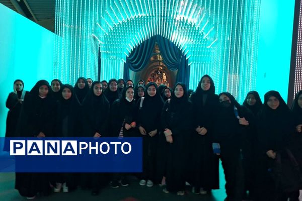 حضور دانش‌آموزان ناحیه دو شهرری در اردوی باغ موزه دفاع مقدس 