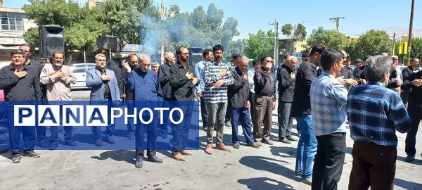 نورآباد در سوگ رحلت پیامبر و شهادت امام حسن مجتبی