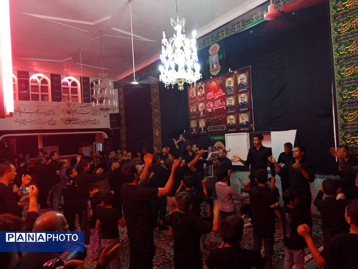 دومین شب ماه محرم در تکیه حسینی قوژد