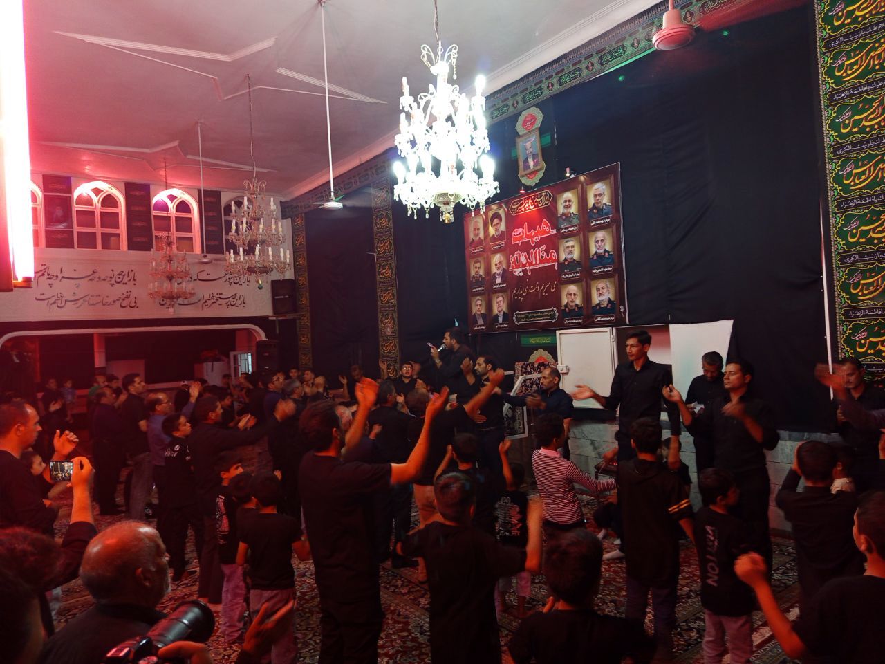 دومین شب ماه محرم در تکیه حسینی قوژد