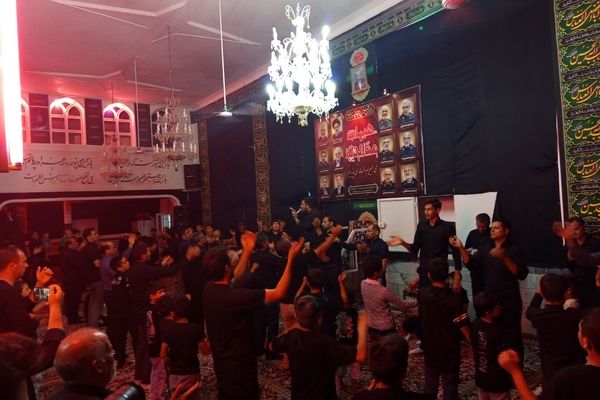 دومین شب ماه محرم در تکیه حسینی قوژد