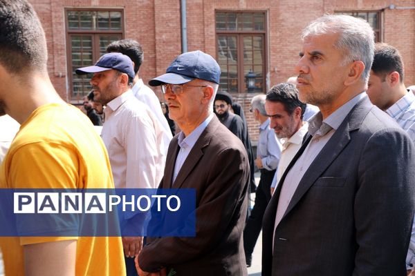تشییع پیکر شهید نارنجی در ارومیه