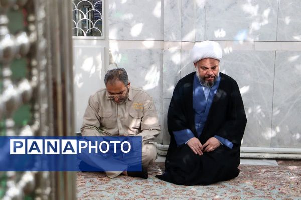 عطر معنویت در آستان بی‌بی سکینه (س) صفادشت