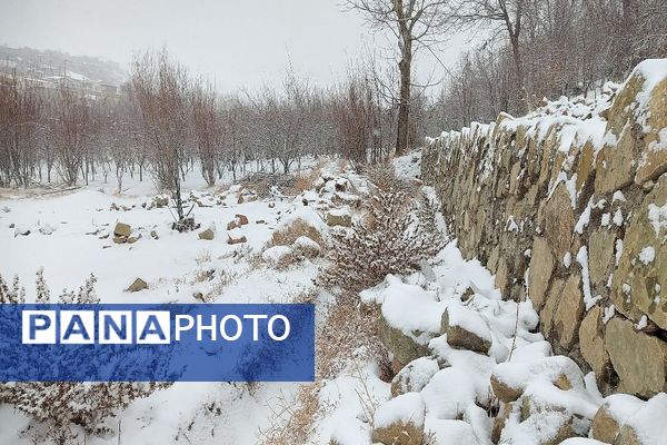 یک قدم مانده به زمستان طبیعت شهر بار کاملاً زمستانی شد