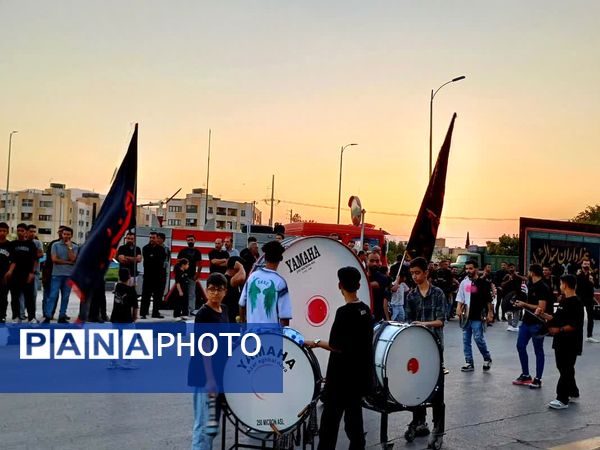 عزاداری جوانان در روز  رحلت نبی اکرم اسلام و امام حسن مجتبی (ع)