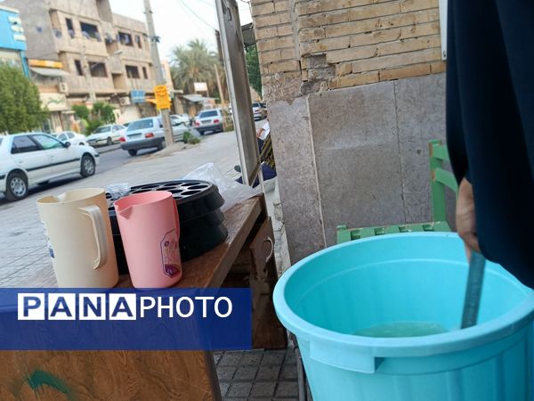 سوگ خورشید خراسان در حاجی‌آباد عزاداری شهادت امام رضا(ع)