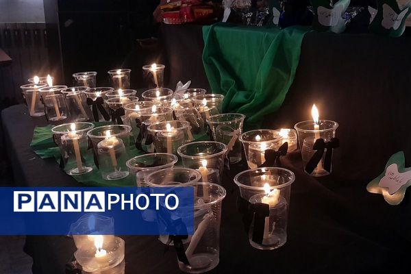 طنین نوای عشق و عزا؛ مراسم عزاداری دهه دوم فاطمیه در مدارس بهارستان‌دو