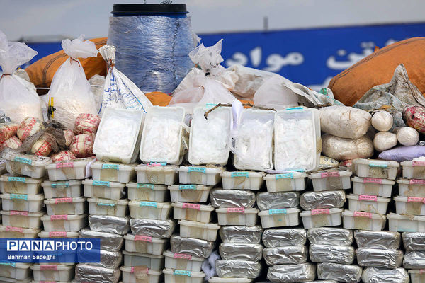 امحای ۲۰ تن مواد مخدر