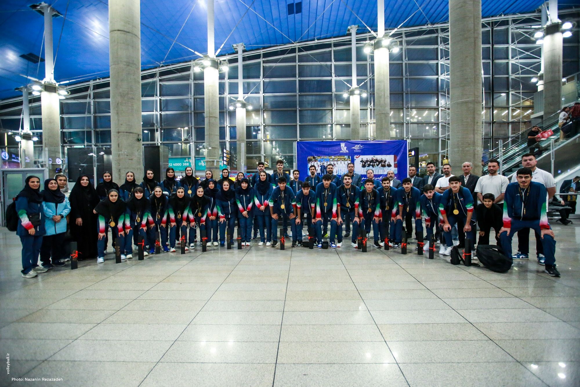 بازتاب قهرمانی تیم والیبال کمتر از ۱۸ سال دختر ایران در فدراسیون جهانی
