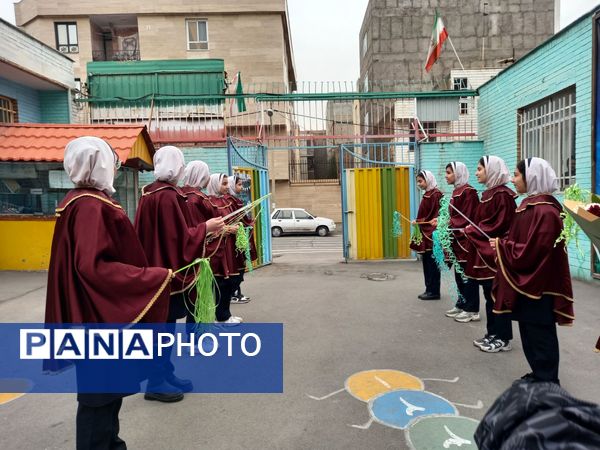 جشن نیکوکاری در دبستان اخوان گنجی