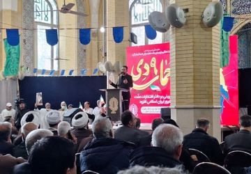 حضور پرشور دانش‌آموزان در حماسه 9دی در مصلی کرج