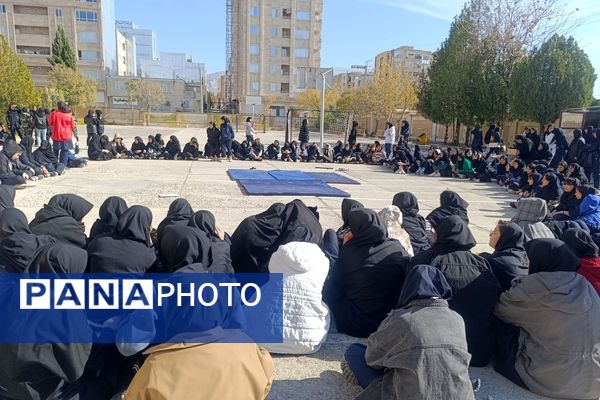 المپیاد ورزشی در هنرستان فاطمیه