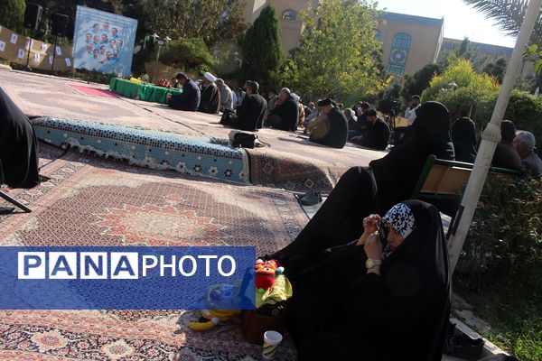 مراسم سالگرد تدفین شهدای گمنام موسسه علمی فرهنگی دارالحدیث قم