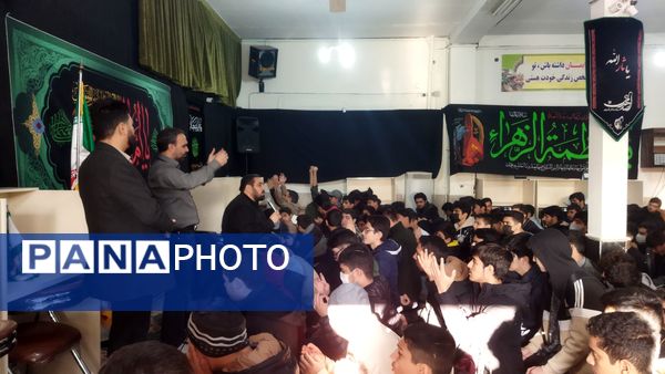 استقبال از شهید گمنام  در دبیرستان شاهد امام ابوذرغفاری 