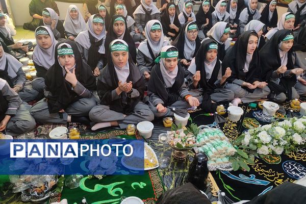 افتتاحیه هیئت فاطمه الزهرا در مکتب فاطمی دبستان دانش