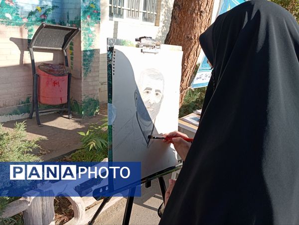 طنین زنگ استکبارستیزی در دبیرستان دخترانه تکتم باخرز