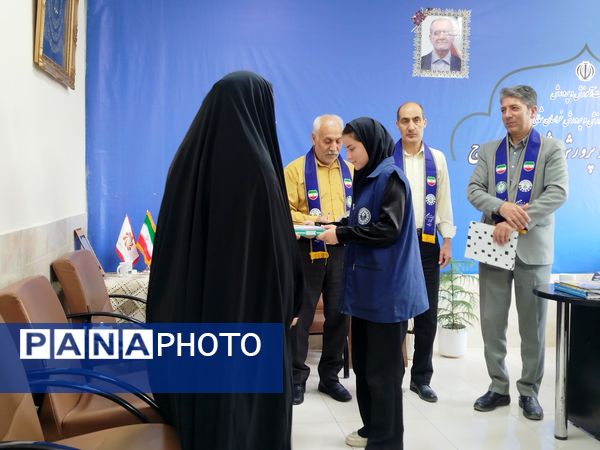 تقدیر مدیر آموزش و پرورش فاروج از خبرنگاران پانا