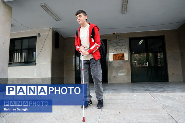 بازدید خبرنگاران از مجتمع نابینایان شهید محبی منطقه 5 شهر تهران