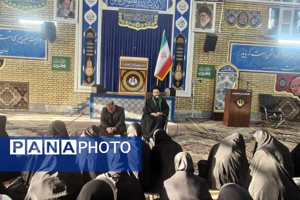 عطر ایمان در آیین بدرقه دختران راهیان نور فشافویه 