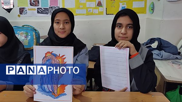 مراسم سوگواری شهادت حضرت فاطمه زهرا (س) در دبستان شاهد حاج تقی آقا بزرگ ناحیه یک مشهد 