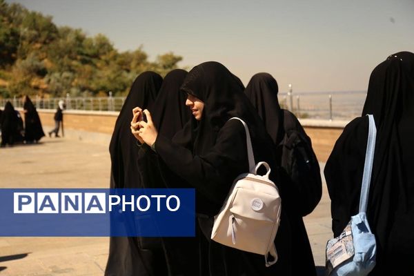 دختران قرآنی سمپاد ایران بر فراز بام تبریز