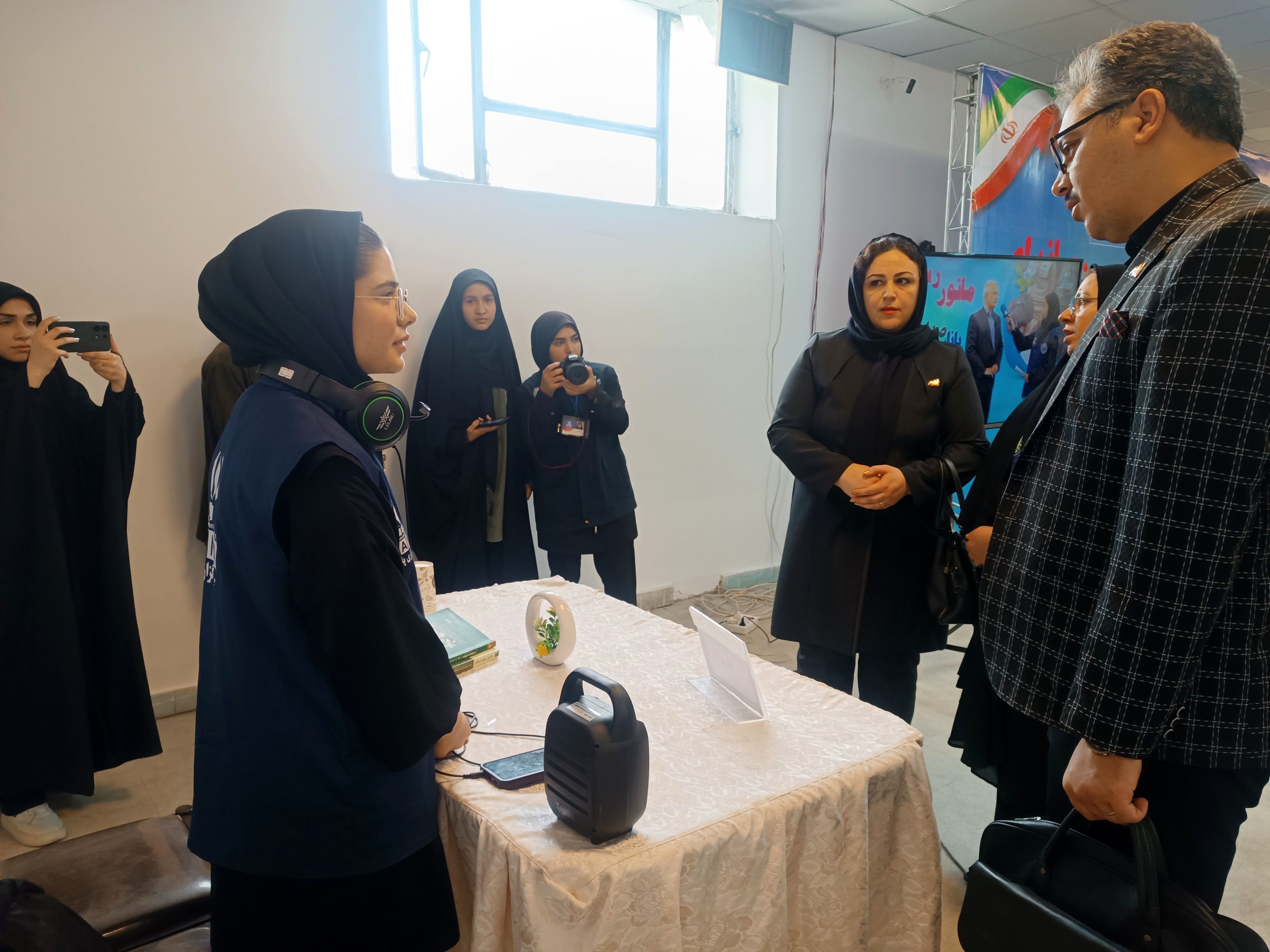حضور دبیر انجمن روابط عمومی ایران در استان خراسان رضوی از مانور رسانه ای پانا؛ صدای نسل نو