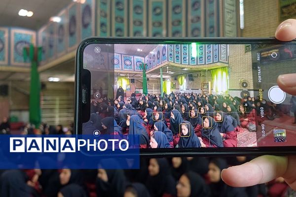 محفل انس با قرآن کریم با حضور پرشور دانش‌آموزان شهر آبسرد شهرستان دماوند