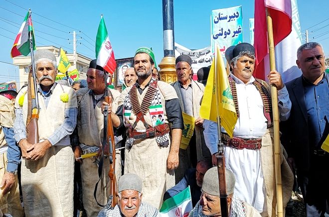 حضور پرشور اقشار مختلف مردم کهگیلویه و بویراحمد در راهپیمایی یوم‌الله ۱۳ آبان