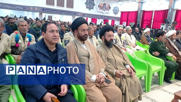 گرامیداشت پنجمین سالروز شهادت سردار دل‌ها حاج قاسم سلیمانی در یاسوج