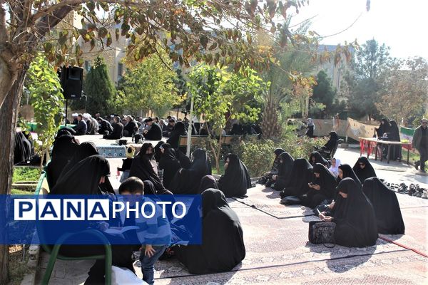 مراسم سالگرد تدفین شهدای گمنام موسسه علمی فرهنگی دارالحدیث قم