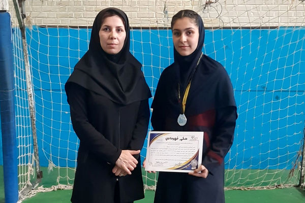 کسب مقام دوم انفرادی در مسابقات مهارت‌آموزی هندبال