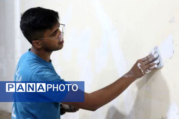 اردوی جهادی نوجوانان گروه جهادی پهلوان بی مزار 