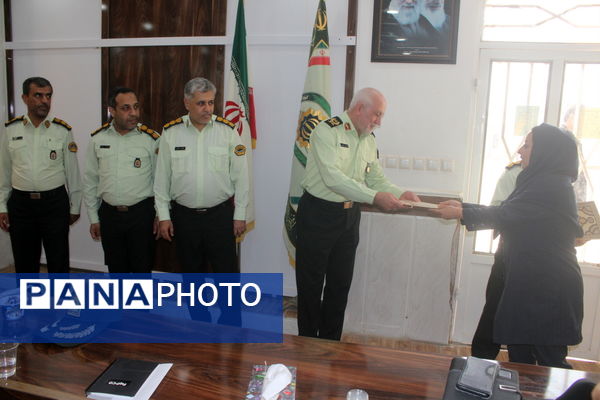 نشست خبری فرمانده انتظامی استان بوشهر با اصحاب رسانه 